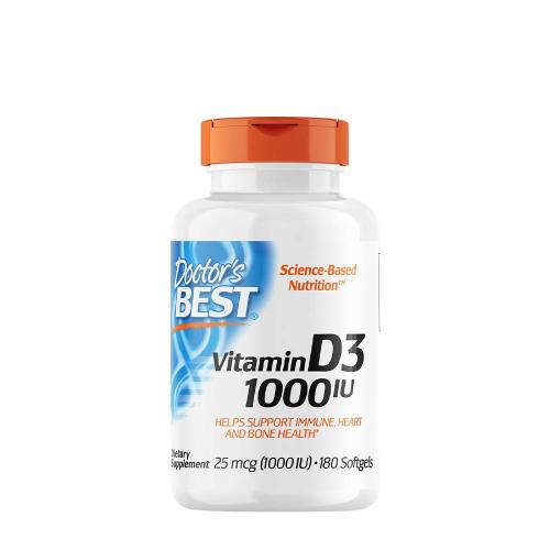 Doctor's Best D-vitamin 1000 NE (180 Lágykapszula)
