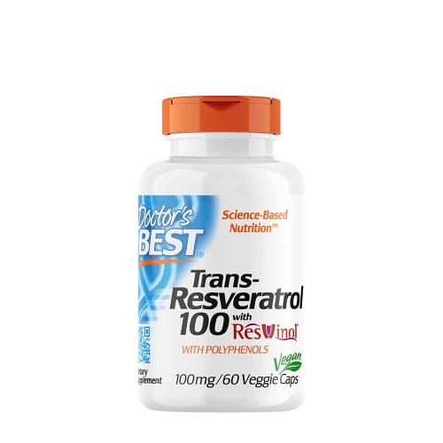Doctor's Best Trans-Resveratrol 100 mg (60 Veggie Kapszula)