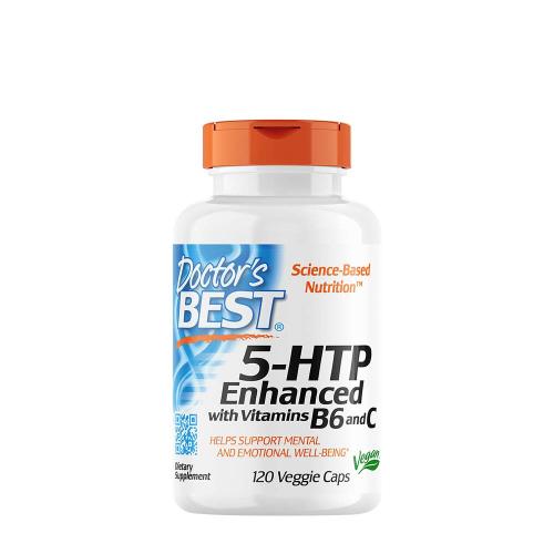 5-HTP kapszula B6- és C-vitaminnal - 5-HTP Enhanced with Vitamin B6 & C  (120 Veg Kapszula)