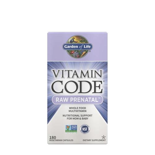 Garden of Life Multivitamin kapszula Várandós Nők Számára - Vitamin Code Raw Prenatal (180 Veg Kapszula)