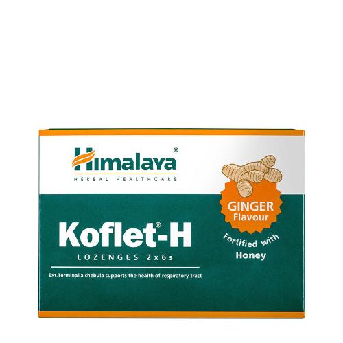 Himalaya Koflet-H - torokcukorka (12 szopogató tabletta, Gyömbér)