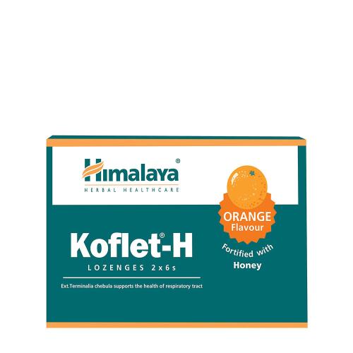 Himalaya Koflet-H - torokcukorka (12 szopogató tabletta, Narancs)
