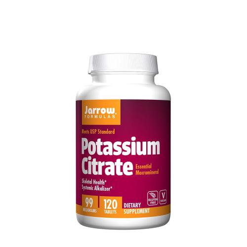 Jarrow Formulas Kálium-citrát 99 mg tabletta - Potassium Citrate (120 Tabletta)