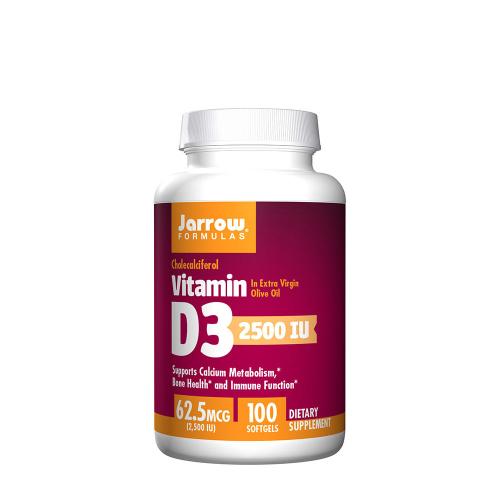Jarrow Formulas D3-vitamin 2500 NE (100 Lágykapszula)