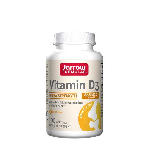 Jarrow Formulas D3-vitamin 2500 NE (100 Lágykapszula)