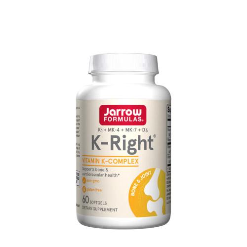 Jarrow Formulas K-vitamin kapszula - K-Right  (60 Lágykapszula)