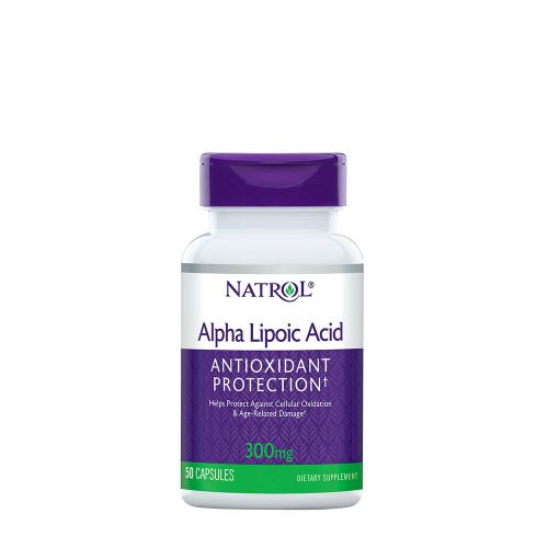 Natrol Alfa-liponsav 300 mg kapszula - Alpha Lipoic Acid (50 Kapszula)