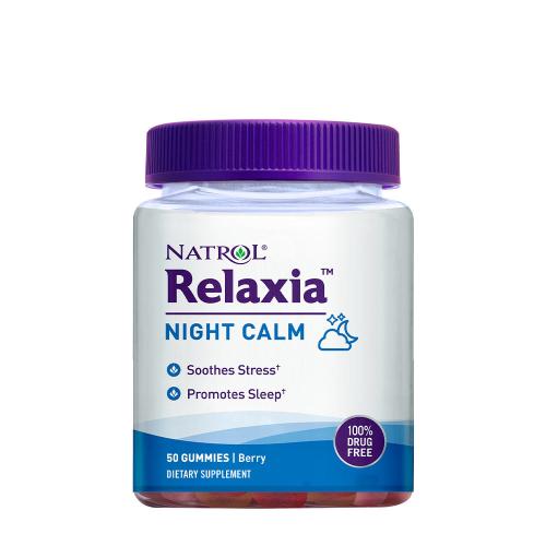 Natrol Éjszakai Relaxáló gumicukor - Relaxia Night Calm (50 Gumicukor)