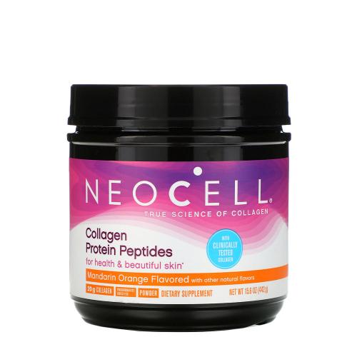 NeoCell Kollagén Peptid por - Collagen Protein Peptides (442 g, Mandarin Narancs)