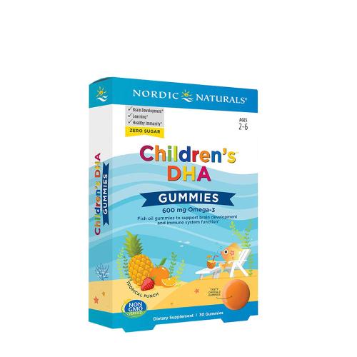 Nordic Naturals DHA 600 mg gumicukor Gyerekeknek - Children's DHA (30 Gumicukor)