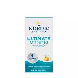 Nordic Naturals Ultimate Omega (120 Lágykapszula, Citrom)