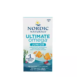   Nordic Naturals Ultimate Omega Junior (90 Lágykapszula, Eper)