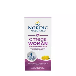 Nordic Naturals Omega Woman (120 Lágykapszula, Citrom)