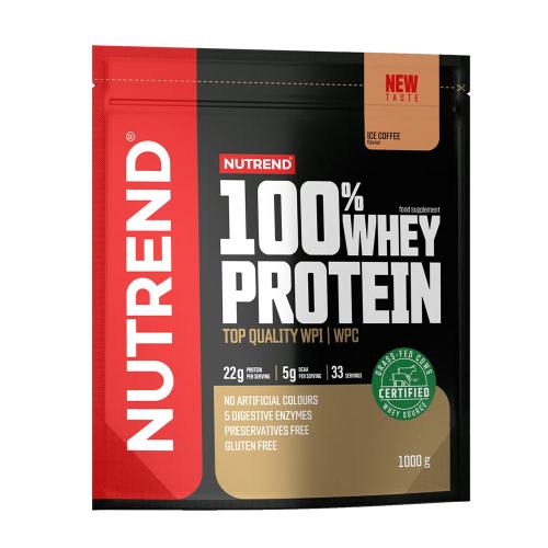 Nutrend 100% Whey Protein (1000 g, Jegeskávé)