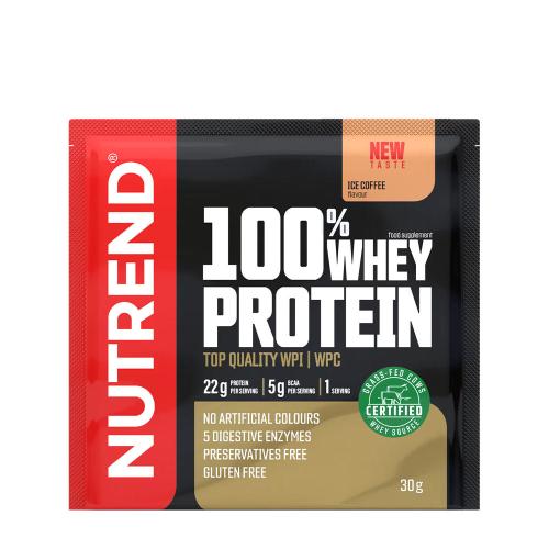 Nutrend 100% Whey Protein (30 g, Jegeskávé)