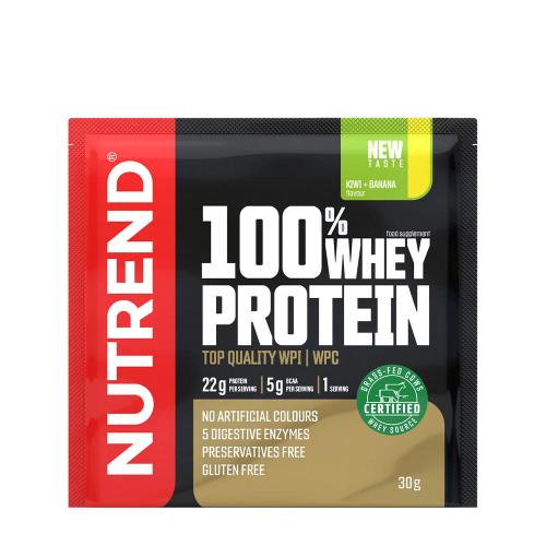 Nutrend 100% Whey Protein (30 g, Kiwi banán)