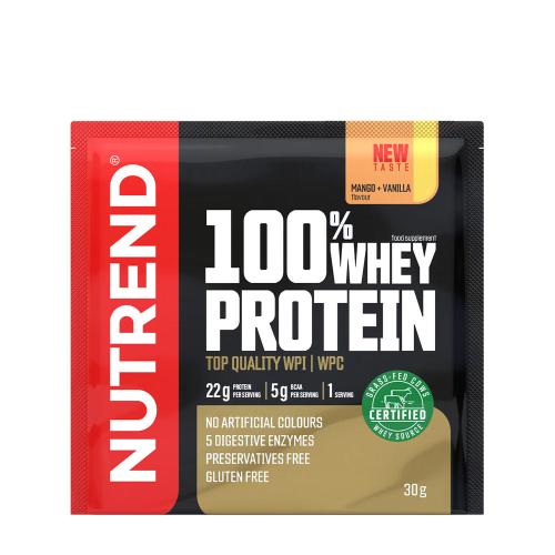 Nutrend 100% Whey Protein (30 g, Mangó és vanília)