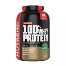Nutrend 100% Whey Protein (2250 g, Eper)