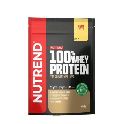 Nutrend 100% Whey Protein (400 g, Vanília)