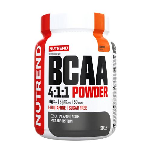 Nutrend BCAA 4:1:1 Powder (500 g, Narancs)