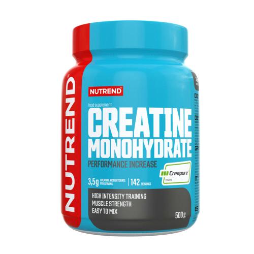 Nutrend Creatine Monohydrate (Creapure®) (500 g, Ízesítetlen)