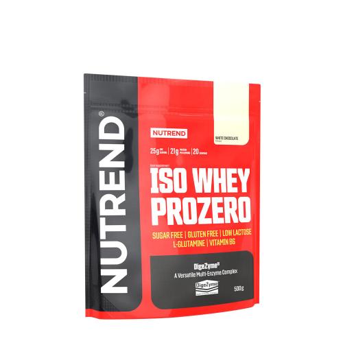 Nutrend Iso Whey Prozero (500 g, Fehér Csokoládé)