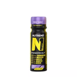   Nutrend N1 Shot Preworkout - Edzés előtti energizáló (60 ml, Forest Burst)