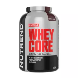   Nutrend Whey Core - Tejsavófehérje koncentrátum (1800 g, Csokoládé és kakaó)