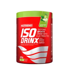 Nutrend IsoDrinx - Izotóniás Sportital (420 g, Zöld Alma)