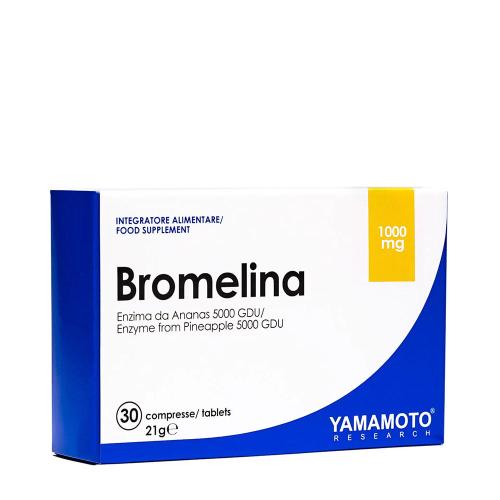 Yamamoto Research Bromelina - Emésztőenzim (30 Tabletta)