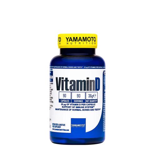 Yamamoto Research Vitamin D 25 mcg (90 Kapszula)