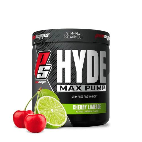 ProSupps Hyde Max Pump - Stimulánsmentes Edzés Előtti Energizáló (275 g, Cseresznyés Limonádé)