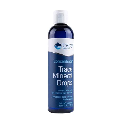 Trace Minerals Folyékony Ásványi Anyagok - ConcenTrace® Trace Mineral Drops (237 ml, Ízesítetlen)