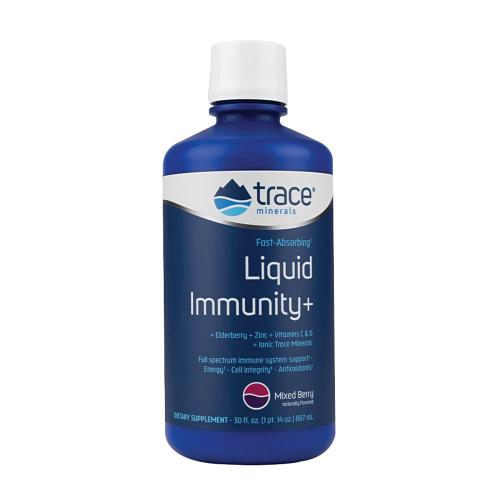 Trace Minerals Folyékony Immunerősítő Vitaminok - Liquid Immunity (887 ml, Erdei Bogyó Mix)