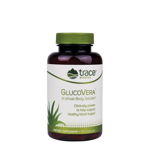 Trace Minerals Aloe Vera kapszula - GlucoVera (90 Kapszula)