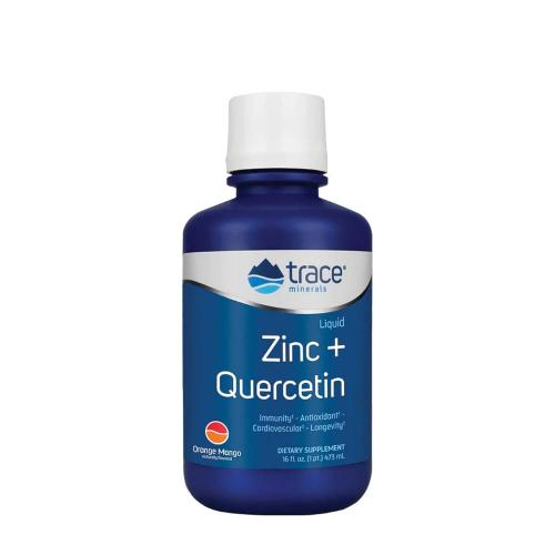 Trace Minerals Liquid Zinc + Quercetin (473 ml)