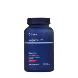   Trace Minerals Magnesium Gummies - Magnézium Gumicukor (120 Gumicukor, Görögdinnye)