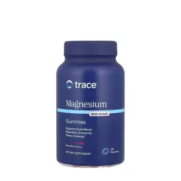   Trace Minerals Sugar Free Magnesium Gummies - Cukormentes Magnézium Gumicukor (120 Gumicukor, Erdei Bogyó Mix)