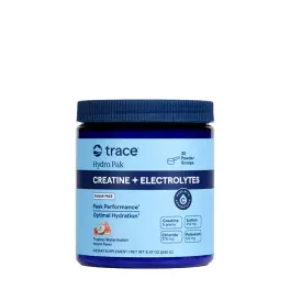  Trace Minerals Hydro Pak Creatine + Electrolytes - Hidro Pak Kreatin + Elektrolitok (240 g, Tropical Watermelon)