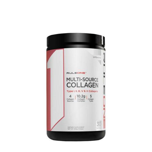 Rule1 Több Forrású Kollagén por - Multi-Source Collagen  (306 g, Ízesítetlen)