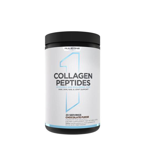 Rule1 Kollagén Peptid por - Collagen Peptides  (250 g, Csokoládés Fudge)