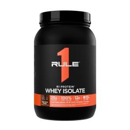   Rule1 R1 Protein Whey Isolate - Tejsavófehérje Izolátum (896 g, Csokoládés Fudge)