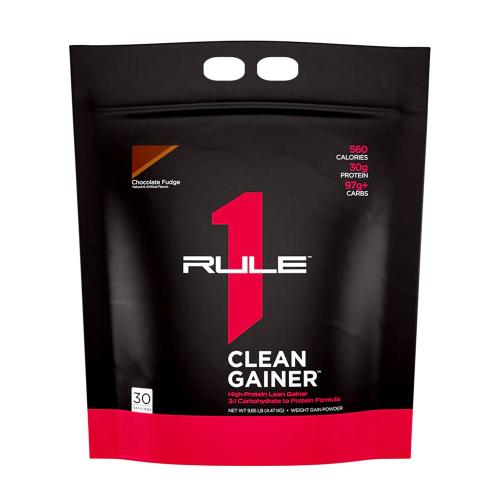 Rule1 R1 Clean Gainer (4470 g, Csokoládés Fudge)