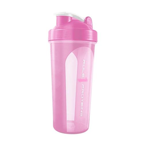 Rule1 R1 Rubber Grip Shaker (700 ml, Pink)