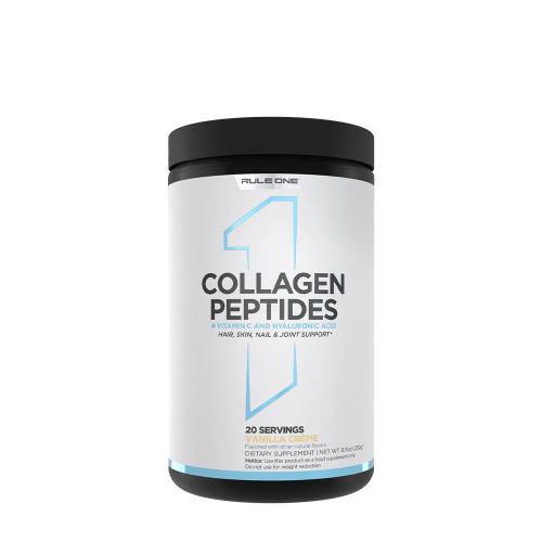 Rule1 Kollagén Peptid por - Collagen Peptides  (230 g, Krémes Vanília)