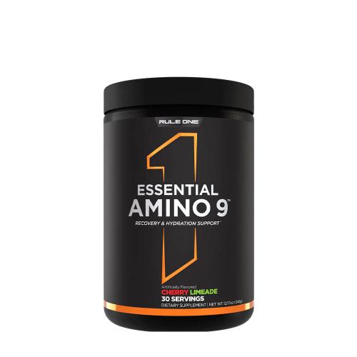 Rule1 Esszenciális Aminosav por - Essential Amino 9  (345 g, Cseresznyés Limonádé)