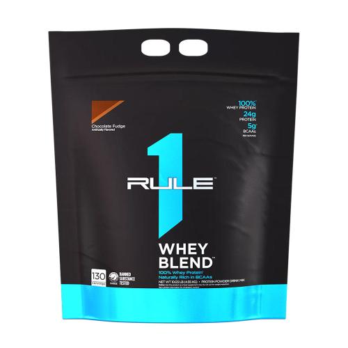 Rule1 Kevert Tejsavófehérje por - Whey Blend  (4550 g, Csokoládés Fudge)