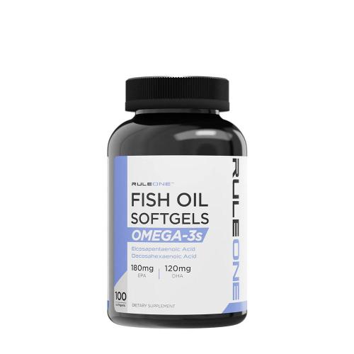 Rule1 Fish Oil - Omega-3 (100 Lágykapszula)