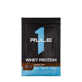   Rule1 Whey Blend Sample - Kevert Tejsavófehérje Por Minta (1 db, Csokoládés Fudge)