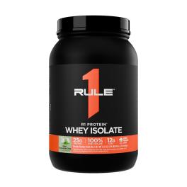   Rule1 R1 Protein Whey Isolate - Tejsavófehérje Izolátum (896 g, Mentás Csokidarabos)